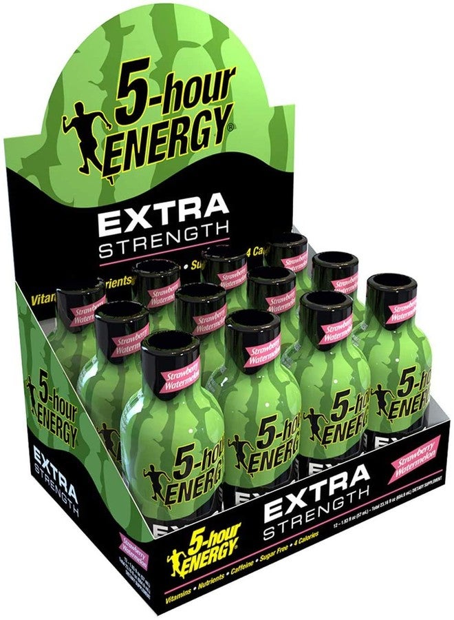 Nill 5-Hour Energy Shot, Extra Strength, Strawberry Watermelon (1.93 oz, 24 pk.) - Image 3